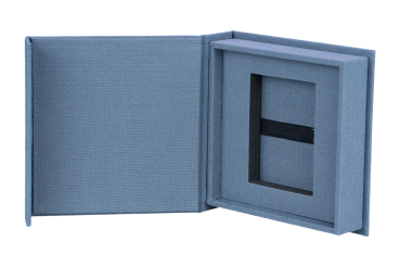 Hochzeit USB-Box mit Bildfenster.