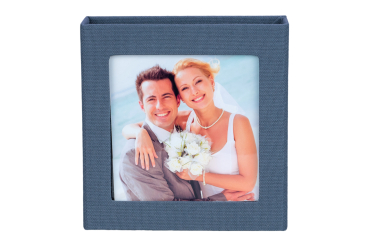Hochzeit USB-Box mit Bildfenster.