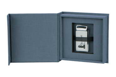 Hochzeit USB-Box mit Bildfenster.