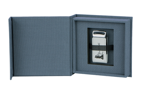 Hochzeit USB-Box mit Bildfenster.